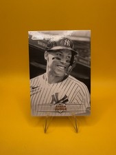 2025 Topps Stadium Club Black and White Parallel #139 Aaron Judge SP RARE
