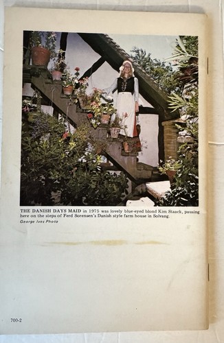 Vintage 1978 Paperback Book Solvang California Denmark In The USA Travel Book - Foto 2 di 13