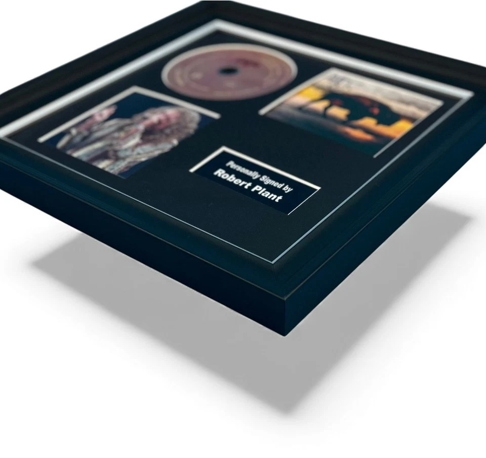 Robert Plant SIGNED Saving Grace CD Artwork Display & COA Led Zeppelin Autograph - Image 3 of 4