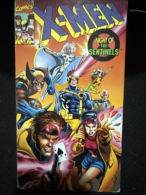 X-Men Night of the Sentinels (VHS, 1992) Tested Collectible