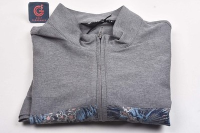 Travis Mathews Move Mountains Q-Zip / Grau / Medium