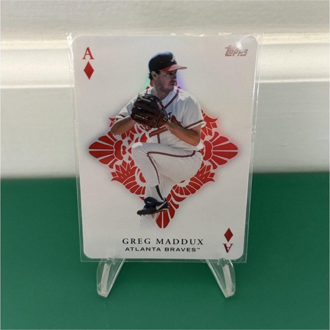 2023 Topps Series 1 All Aces Insert #AA-3 Greg Maddux Atlanta Braves