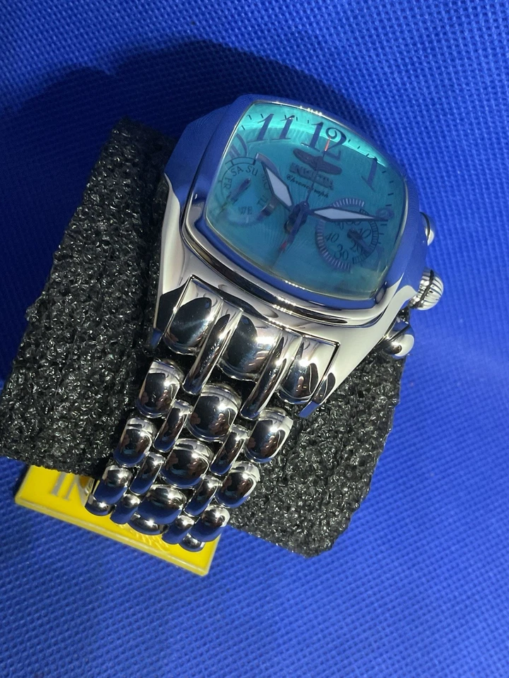 Invicta Lupah 44mm mod 43401 sil/ice blue, Swiss Movt, men’s wristwatch - image 3 of 4