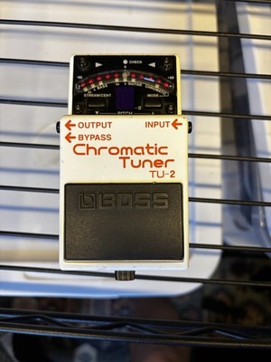 Boss TU-2 Chromatic Pedal Tuner for Guitar/Bass