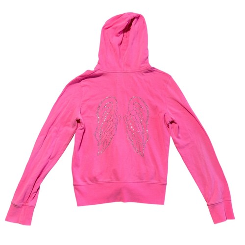 Hoodie Crop Victoria's Secret PINK 'Louisville Bling' - Neuf Avec étiquettes (NWT), Taille L