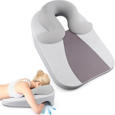 Eye Face Down Pillow Set for Sleeping, BBL, Retinal Surgery Recovery, Soft U-...