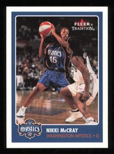 2001 Fleer WNBA #88 Nikki McCray  Basketball MYSTICS NM-MT