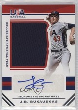2017 Panini USA Baseball Stars & Stripes Jersey 33/199 JB Bukauskas #3 Auto 0r4