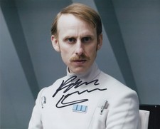ROBERT EMMS signed Autogramm 20x25cm STAR WARS ANDOR in Person autograph