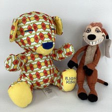 Disney The Lion King Broadway Musical Souvenir Plush Timon Nala Stuffed Toys Lot