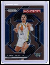 Satou Sabally 2024 WNBA Monopoly Brown Prizm #/249 Dallas Wings
