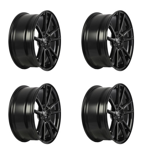 Set of 4 18in Black Alloy Wheel Rims for Mazda 3 Sport, GW54O0F 5x114.3 5Lug - Picture 3 of 14