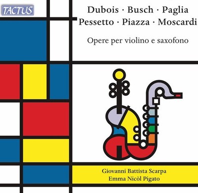 Giovanni Battista Sc - Works for violin and saxophone [Used Very Good CD]