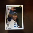 1990 Upper Deck Bo Jackson #75 Kansas City Royals Baseball Card. Bo jackson
