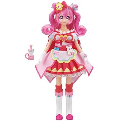 BANDAI Delicious Party Pretty Cure Style Puppe Figur Kur Edel Rosa