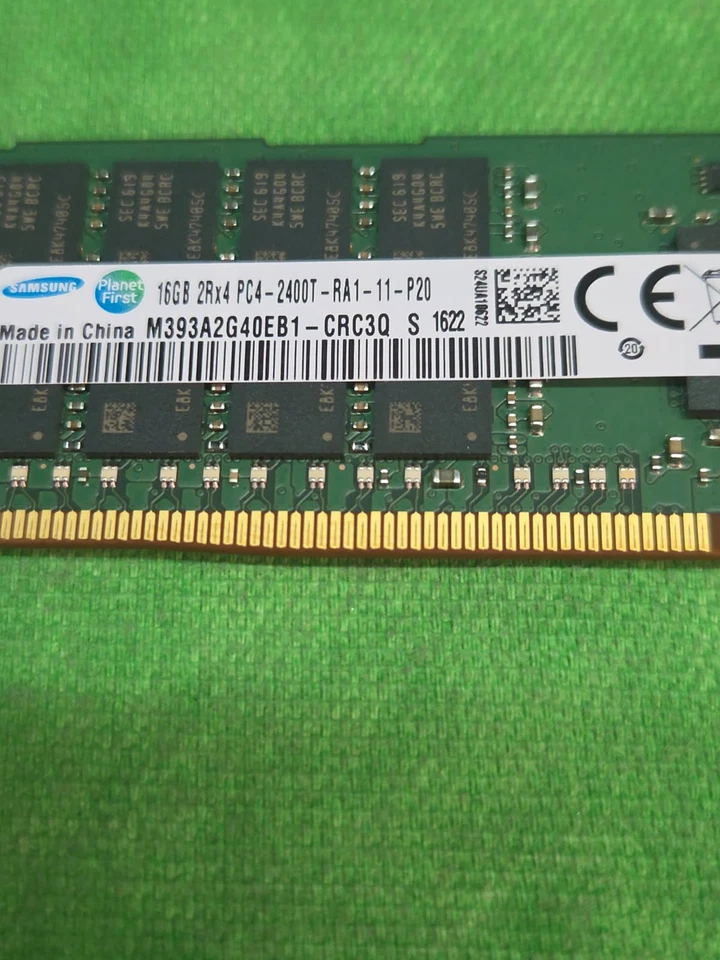 HP 809081-081 Samsung 16GB 2RX4 PC4-2400T DDR4 ECC Reg Smart Memory - Image 2 of 3