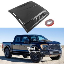 For Ford F-150 2015-2020 Carbon Fiber Car Front Hood Air Trim Vent Scoop Cover For Ford F-150 2015-2020 Carbon Fiber Car Front Hood Air Trim Vent Scoop Cover