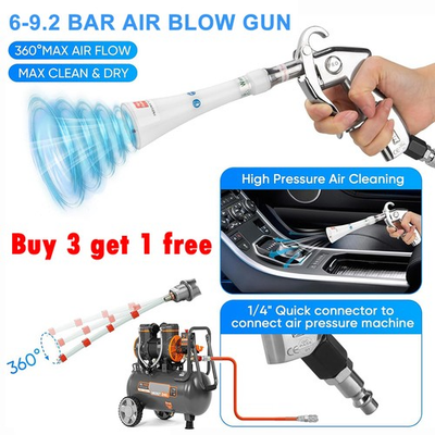 #ad Clean 360 Tornado Car Cleaning Gun – High Pressure Air Blow amp; Detailing $19.99