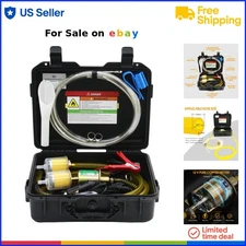 12V Electric Fuel Transfer Pump Kit Portable Gasoline Diesel Transfer Pump