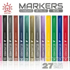 DSPIAE: PAINT MARKERS - Soft Tip Marker - MK : MKM : MKF - Metallic : Neon