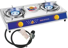 Vivicreate 2 Burner Propane Gas Stove Outdoor Cooking Portable Double Burner Pro