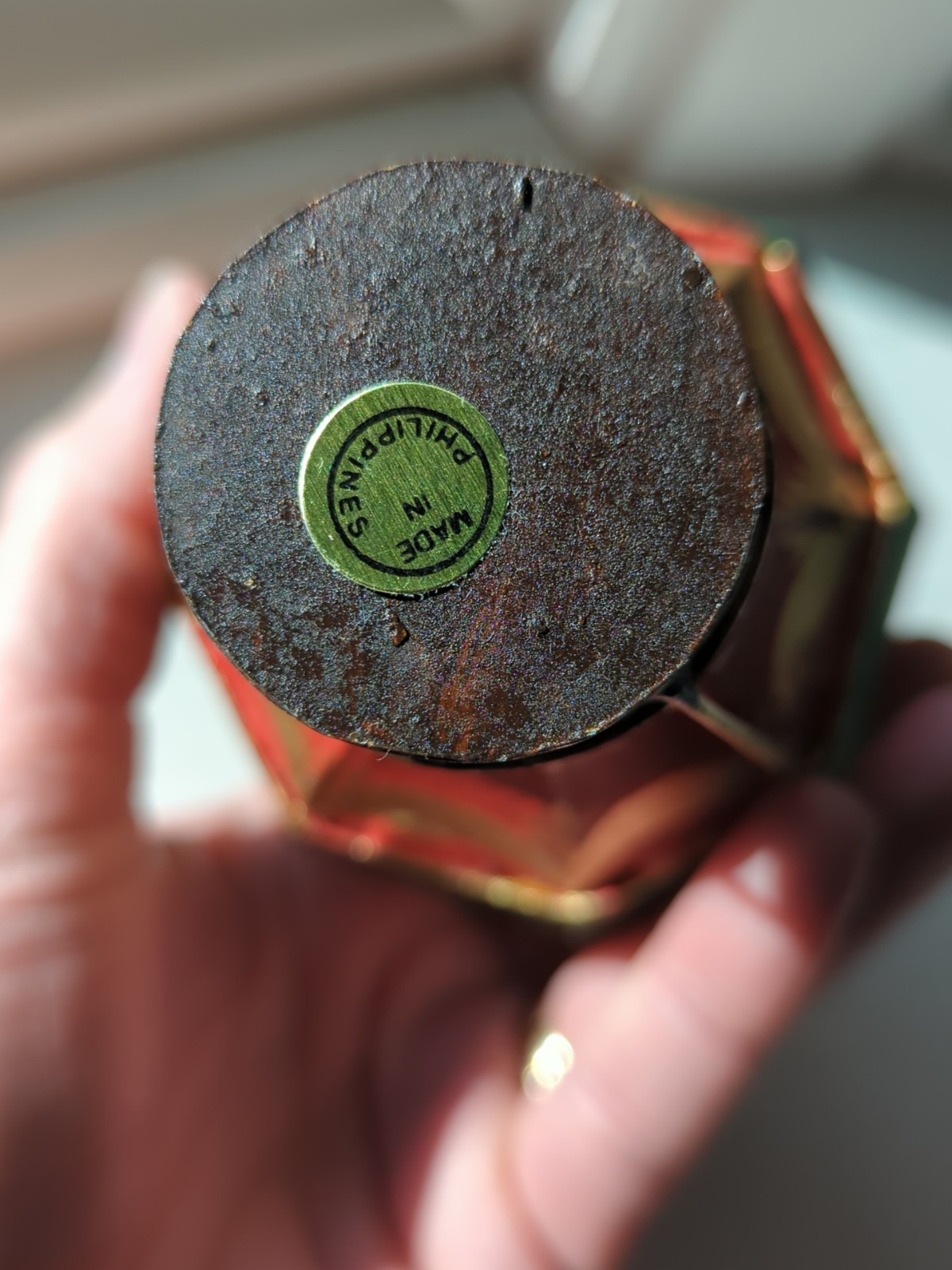 Vintage Tin Hot Air Balloon Hand Painted Christmas Ornament Large 