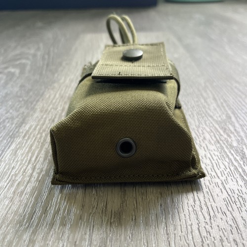 2-In-1 Universal Radio MOLLE & Belt Tactical Bungee Fast Pouch Holder GREEN - Picture 3 of 10