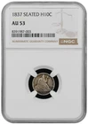 1837 Seated Liberty Half-Dime AU53 (NGC#8391987)