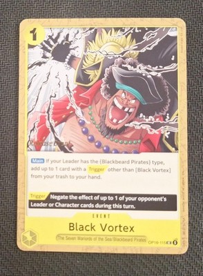 One Piece TCG - OP16-115 - Black Vortex - Release Event Promo - ENG