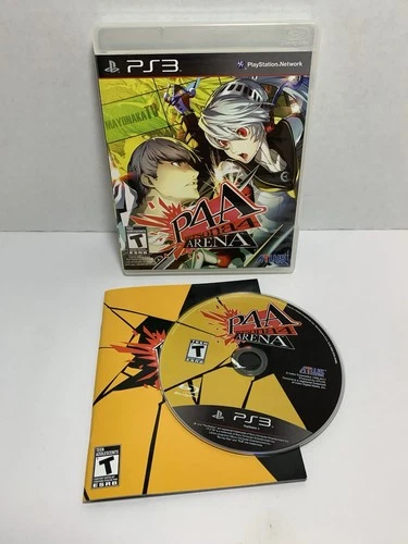 Persona 4: Arena (Sony PlayStation 3, 2012) CIB Complete In Box With Manual