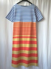 UNIQLO×MARNI Cotton Long Dress Border Pattern Size M