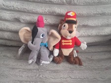 Vintage Disney Store Dumbo Timothy Mini Bean Bag Plush Elephant Mouse