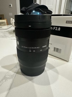 Sigma 28-70mm f/2.8 DG DN Zoom Lens 67mm Filter Size