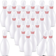 24 Pcs PU Bowling Pins Stress Reliever Pin Bowling Set Indoor and Outdoor Game F