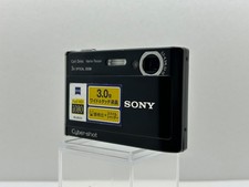 Sony Cyber-shot DSC-T70 Black Y2K Digital Camera Carl Zeiss Tested 3045