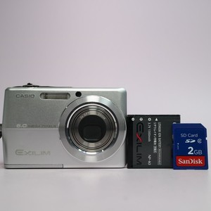 Casio Digital Camera Exilim EX-Z600 6.0MP Silver Tested