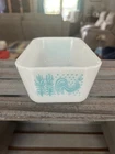 Pyrex Vintage Amish Butterprint Refrigerator Dish 502 1.5 Pint