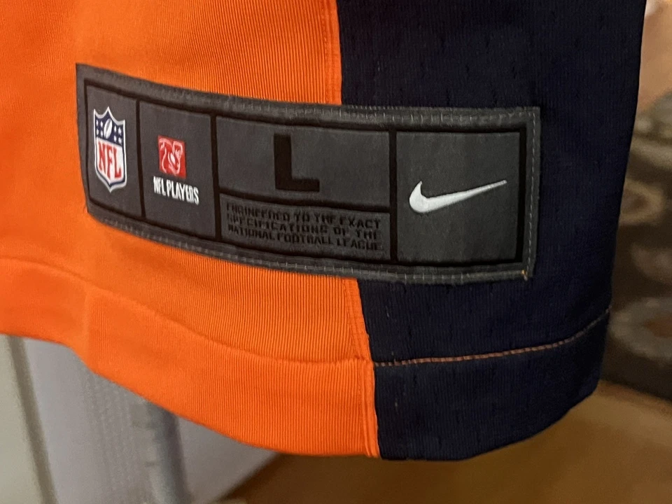 Nike On Field Peyton Manning Denver Broncos Jersey sz Women’s L - Image 4 of 4