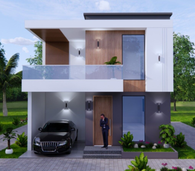 #ad House Plans 7x10 Meter 23x33 Feet 4 Bed 3 Bath Terrace Roof PDF amp; A4 Hard Copy $21.75