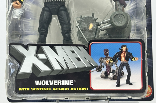 X-MEN Wolverine with Sentinel Attack Action Marvel TOY BIZ 2004 (70905) - Picture 4 of 21