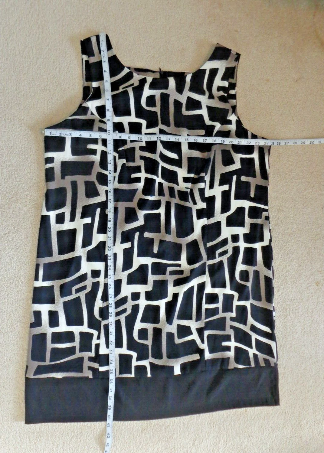 Abito Alyx donna carriera tubino senza maniche elasticizzato linea A multicolore taglia 24W