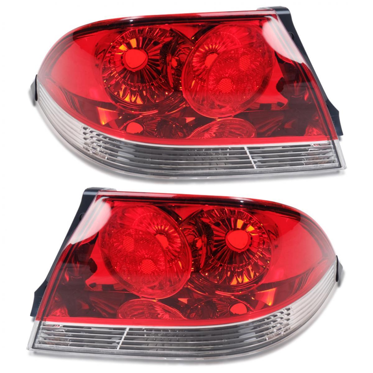 Tail Lights Lamp Clear Red Lens For Mitsubishi Lancer Cedia Sedan