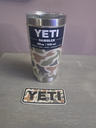 yeti 20oz rambler Camo