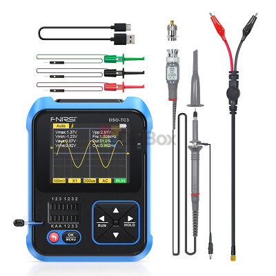 FNIRSI DSO-TC3 3in1 Transistor Tester LCR Digital Oscilloscope Signal Generator