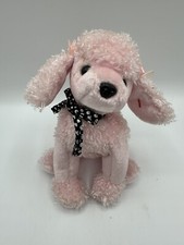 Ty Beanie Baby  - BRIGITTE THE PINK POODLE 6"  Plush New MWMT's