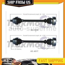 2x Cv Axle Half Shaft Joints Front For Audi 90 Quattro 2.3l 1988-1990 2x Cv Axle Half Shaft Joints Front For Audi 90 Quattro 2.3l 1988-1990
