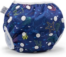 Reusable Baby Swim Diapers Sizes N 5 Adjustable, Easy-Wash Nageuret Reusable