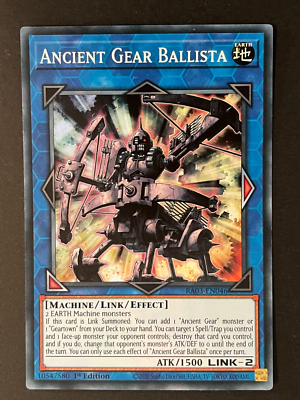 yu gi oh duel links ancient gear deck Token: Dr. Crowler and Ancient Gear Golem [TKN5-EN002] Super Rare
