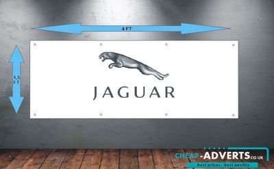 Bannière Publicitaire Jaguar - PVC - Décoration Garage/atelier - Multicolore
