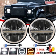 E9 7 Zoll Rund LED Scheinwerfer f&uuml;r Mercedes-Benz G W460 W461 Puch 230GE 250GD